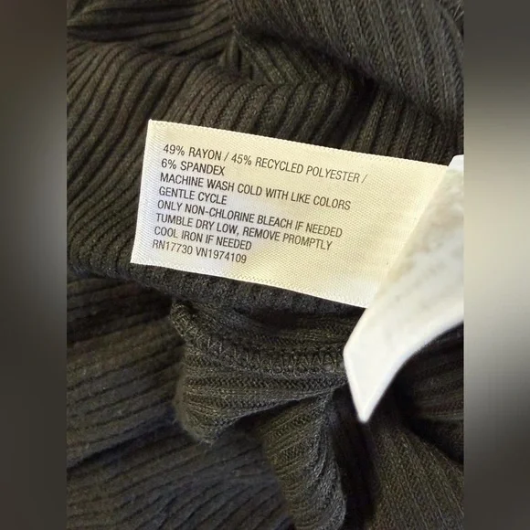 Universal Thread black ribbed knit maxi dress-NEW - Picture 4 of 5